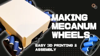 Easy to Print and Assemble Mecanum Wheels!